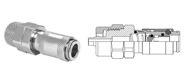 DG-OMS-001 ซ็อกเก็ต (ตัวเมีย) มินิสำหรับสาย PU
