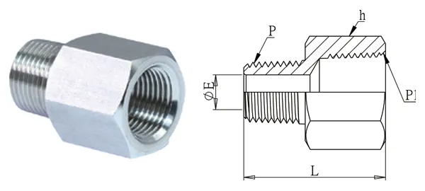 DG-PHA-012 Adapter sześciokątny