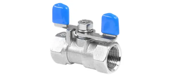 DG-VBD-006 บอลวาล์ว 1 ชิ้น เกลียวใน (ด้ามผีเสื้อ)