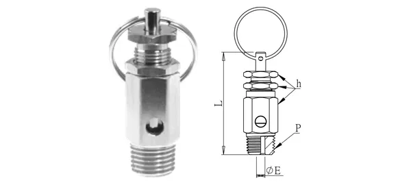 DG-VSA-001 Katup pengaman dapat disetel